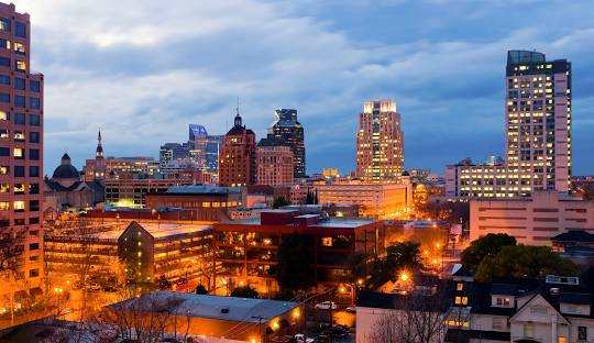 Charlotte City Skyline