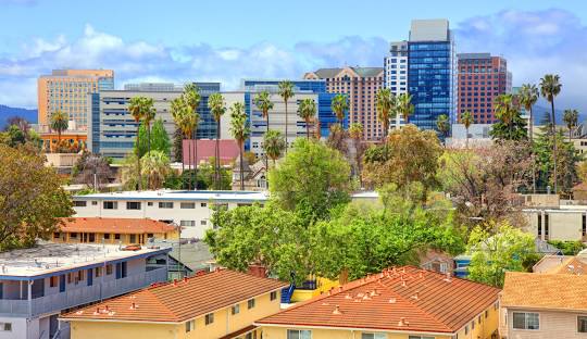 Charlotte City Skyline
